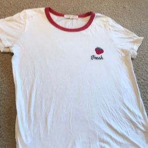 Cute strawberry tee